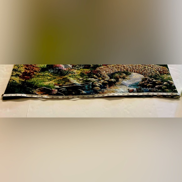 Nicky Boehme Tapestry.Large 28”x35”.Gorgeous tapestry in rich colors. - Picture 9 of 10